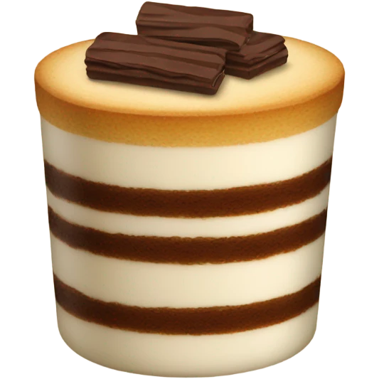 Tiramisu emoji