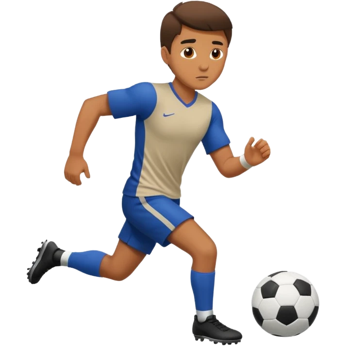 man playing  futboll emoji