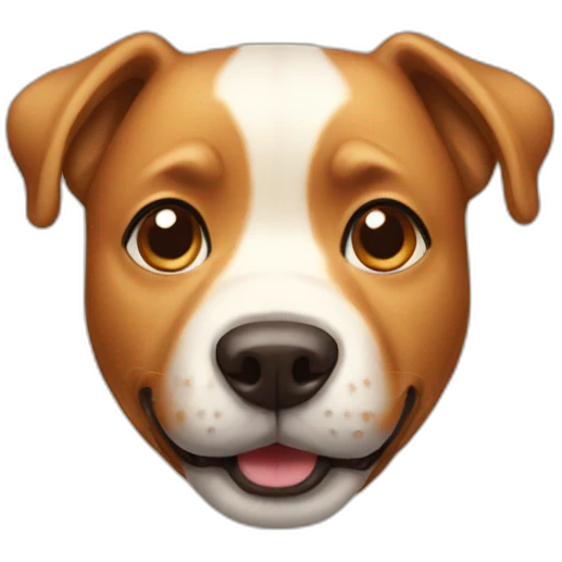 caramel dog emoji