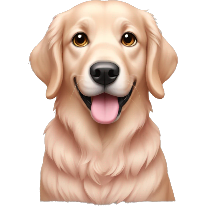 pink retriever  emoji