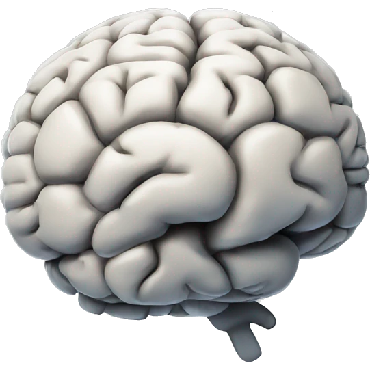 brain using artificial intelligence emoji