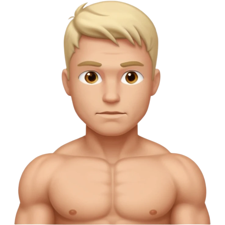 Nude guy emoji