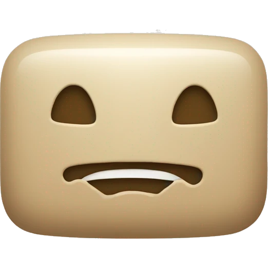 Beige netflix logo emoji
