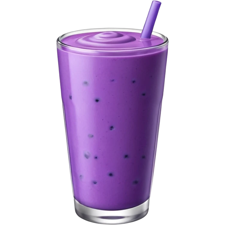blueberry smoothie emoji