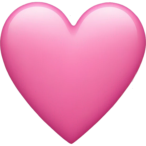 Pink heart emoji