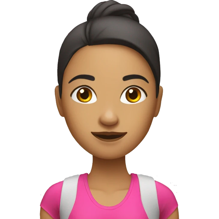 UNA MUJER PERSONAL TRAINER emoji