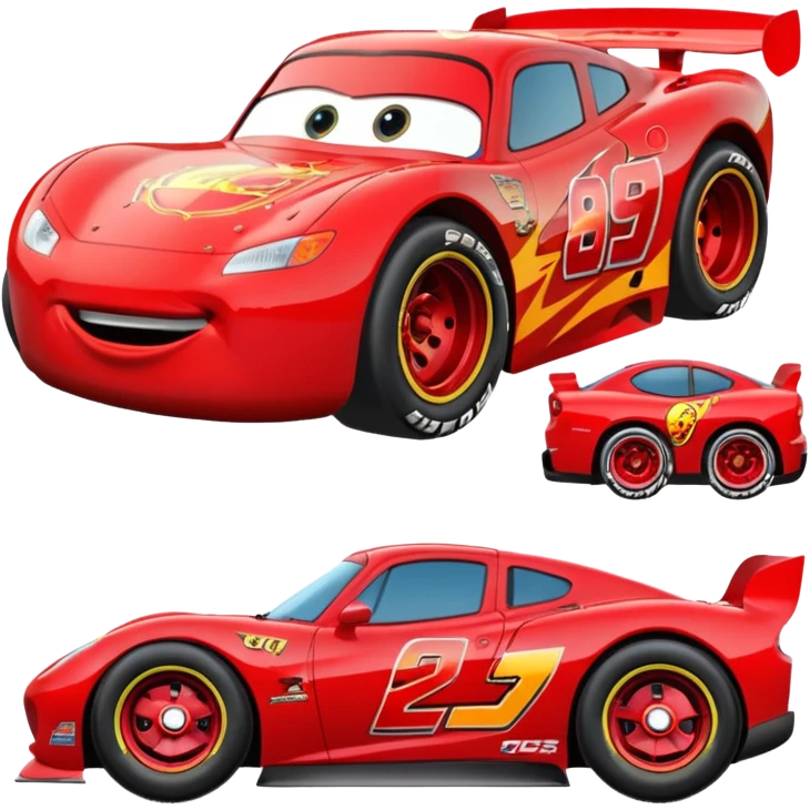 lightning mcqueen car emoji