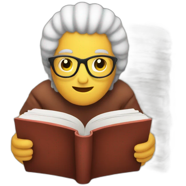 Read a book emoji