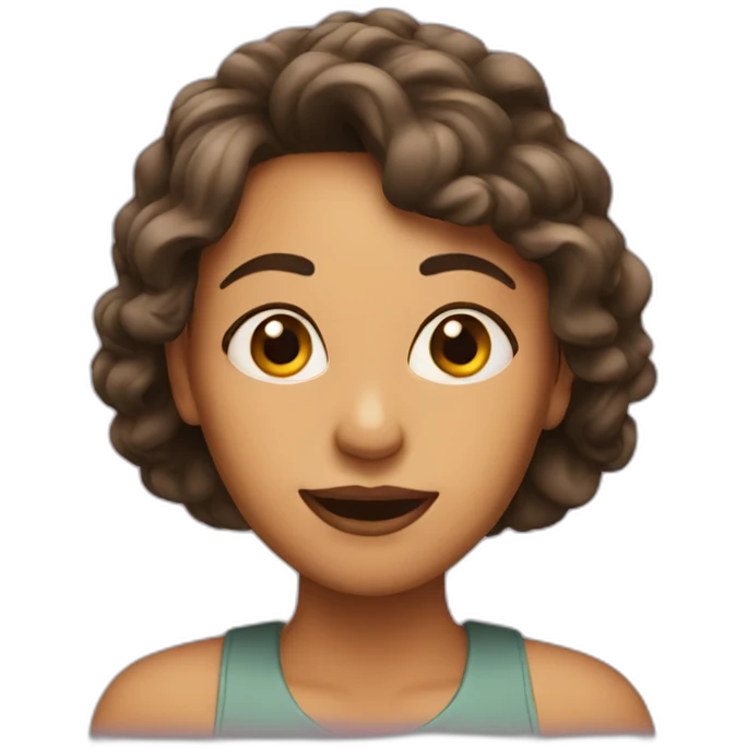 Funny-woman emoji