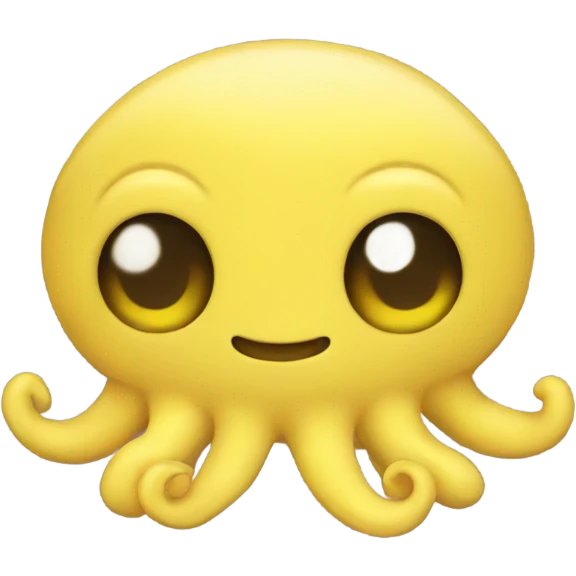 Yellow octoplush emoji