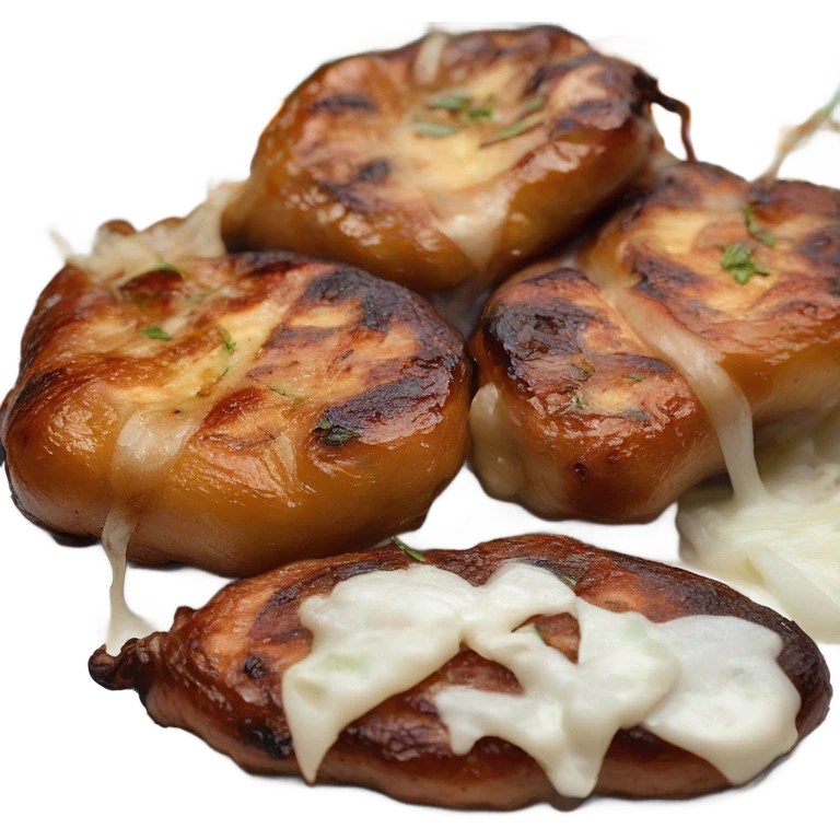 Sarajevski cevapi s lukom i kajmakom emoji