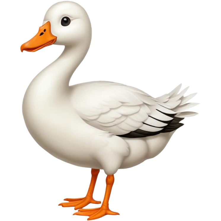 Silly goose emoji