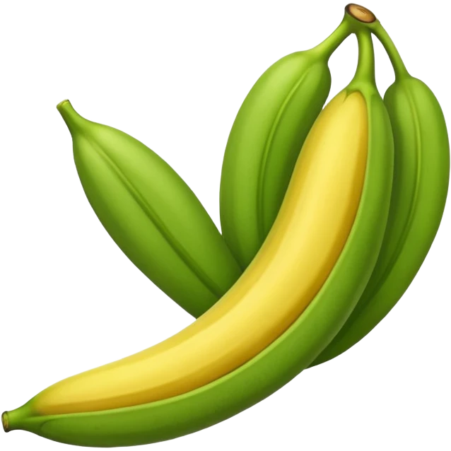 Platano verde emoji