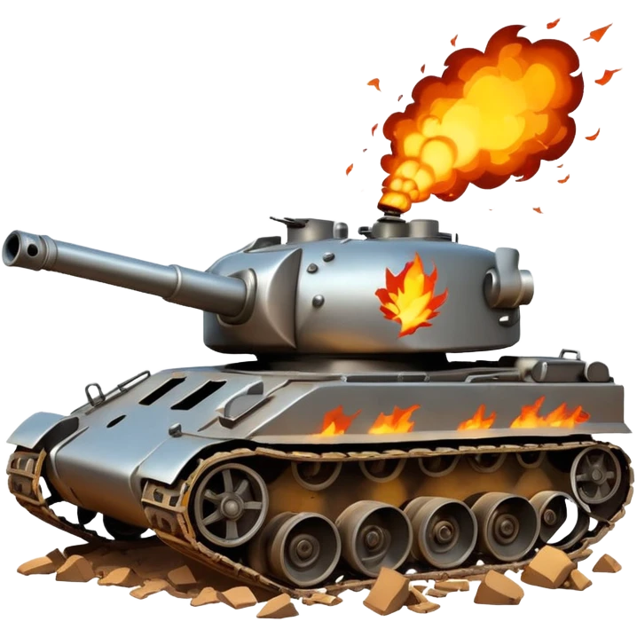 𝖳𝖺𝗇𝗄 𝖼𝗋𝖺𝗌𝗁𝖾𝗌 emoji