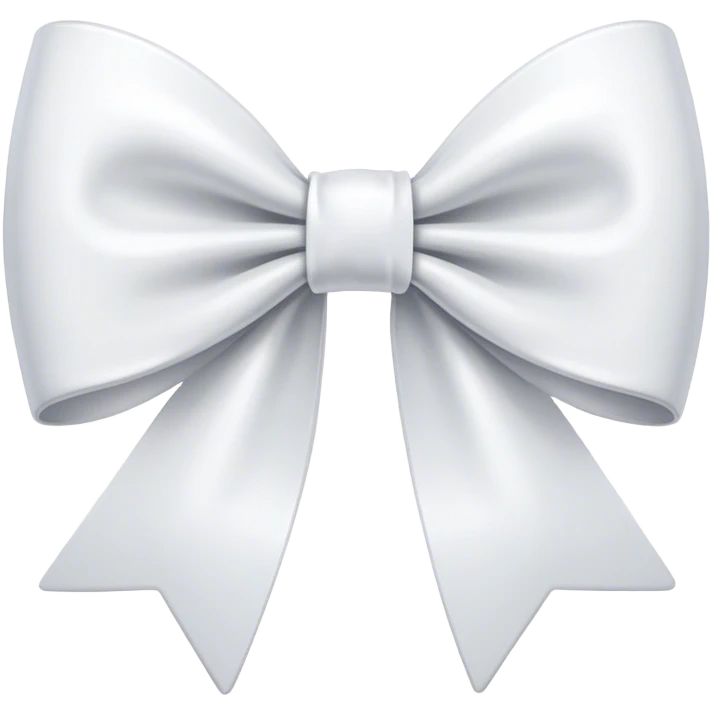 white bow emoji