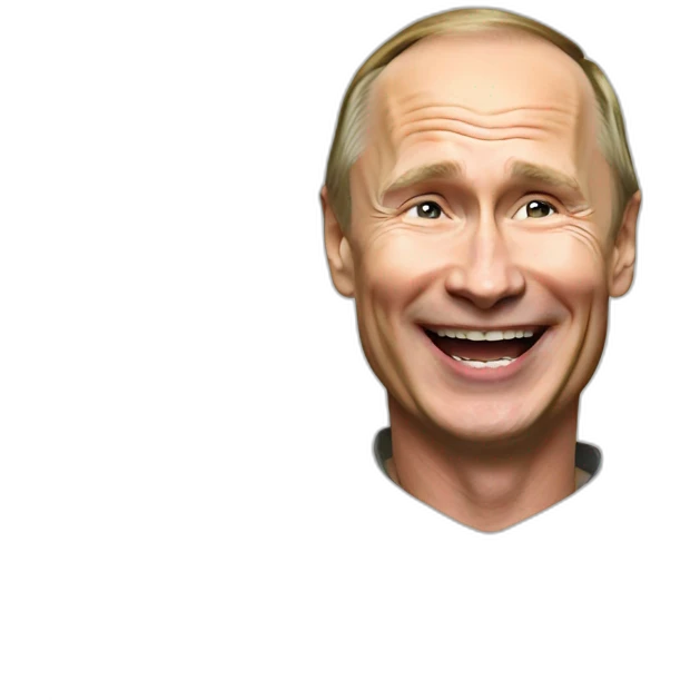 Putin laughs emoji