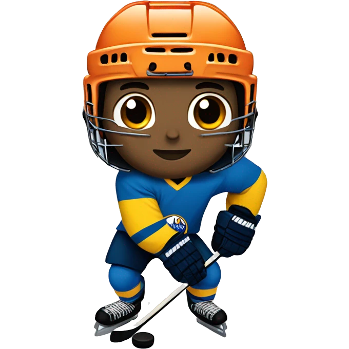 Ice hockey player emoji