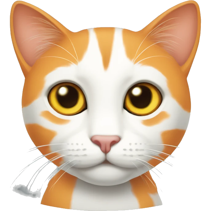 Gaturro from the comics the orange cat emoji