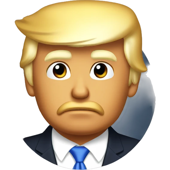 Donald trump asis sur donald duck emoji