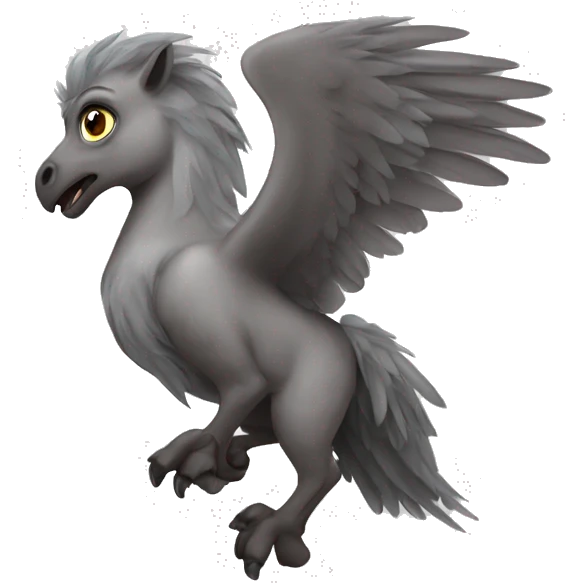 Hippogriff emoji