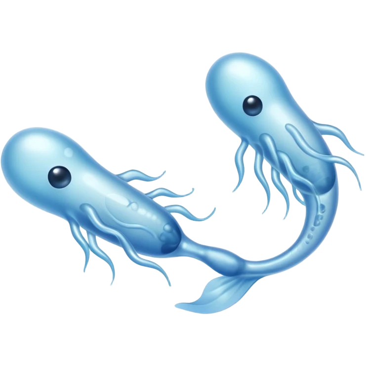 sperm cells swimming  emoji