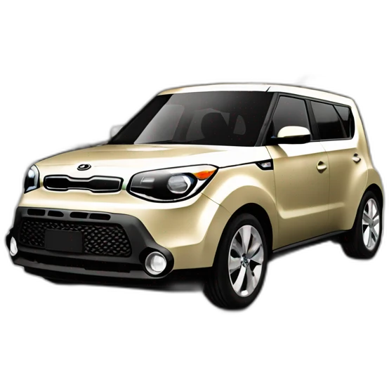 Kia soul 1st generation beige emoji