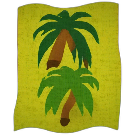 Reggae-music-flag emoji
