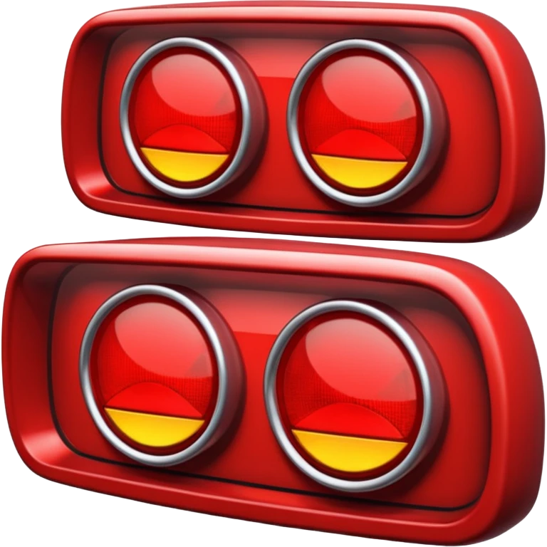car taillights emoji