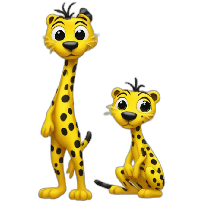 Marsupilami emoji