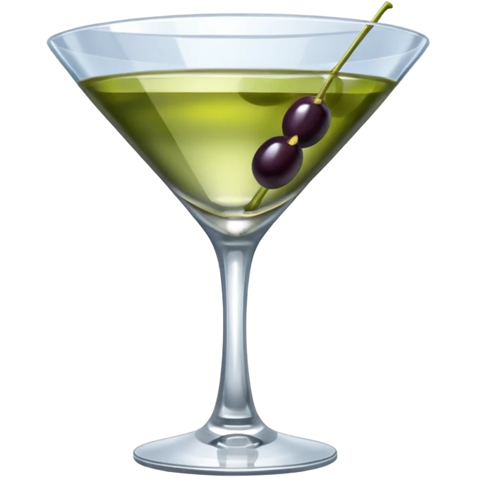 martini glass emoji