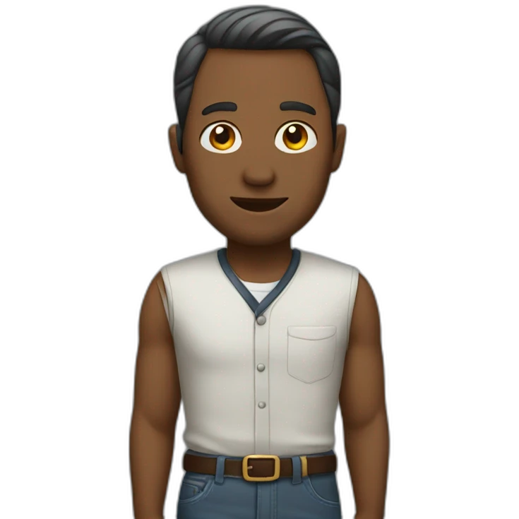 Man standing  emoji
