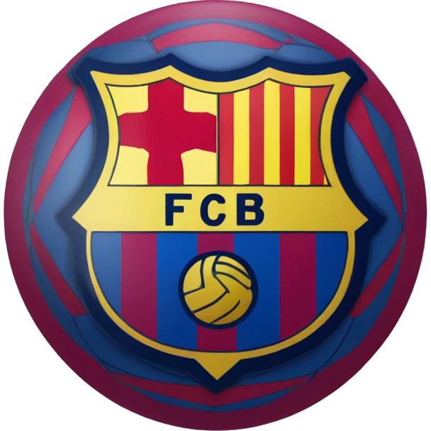 football club barcelona emblem spiderman emoji