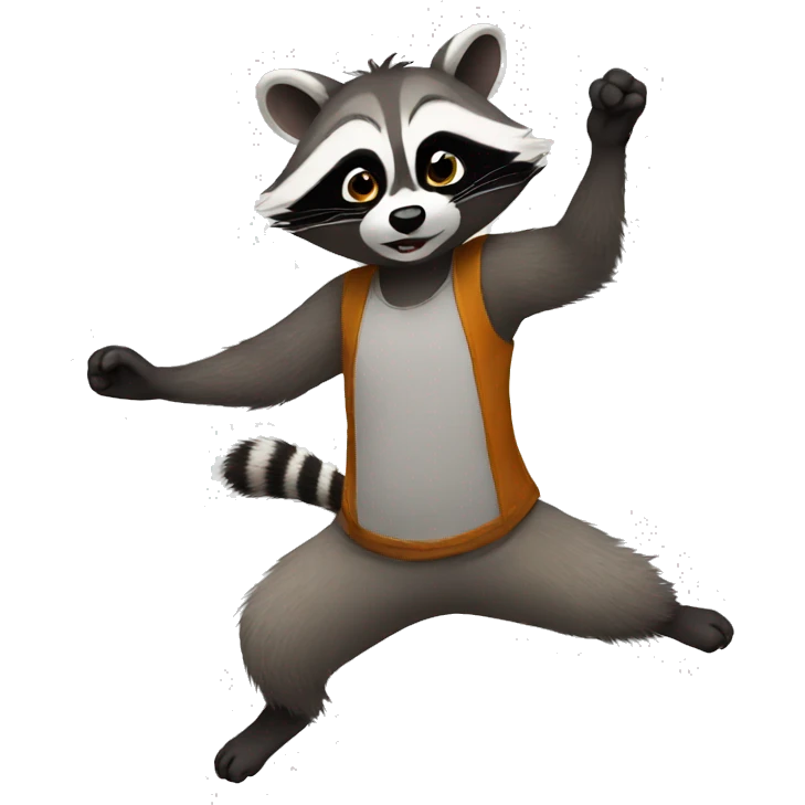 racoon dance emoji