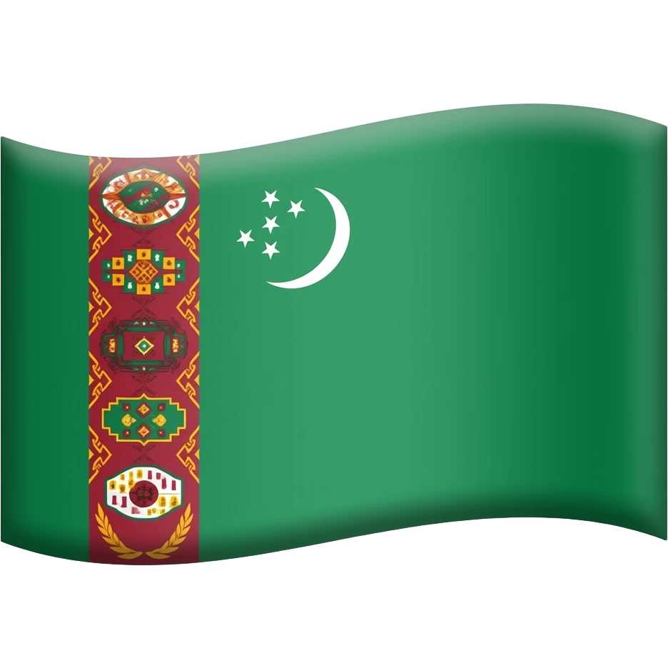 Turkmenistan flag emoji