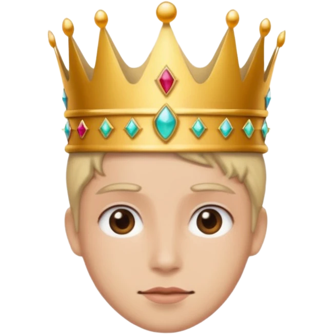 Combine these 🫠😵🫅 emoji