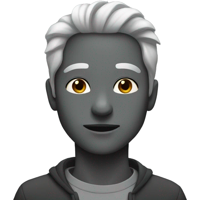 grey aesthetics emoji