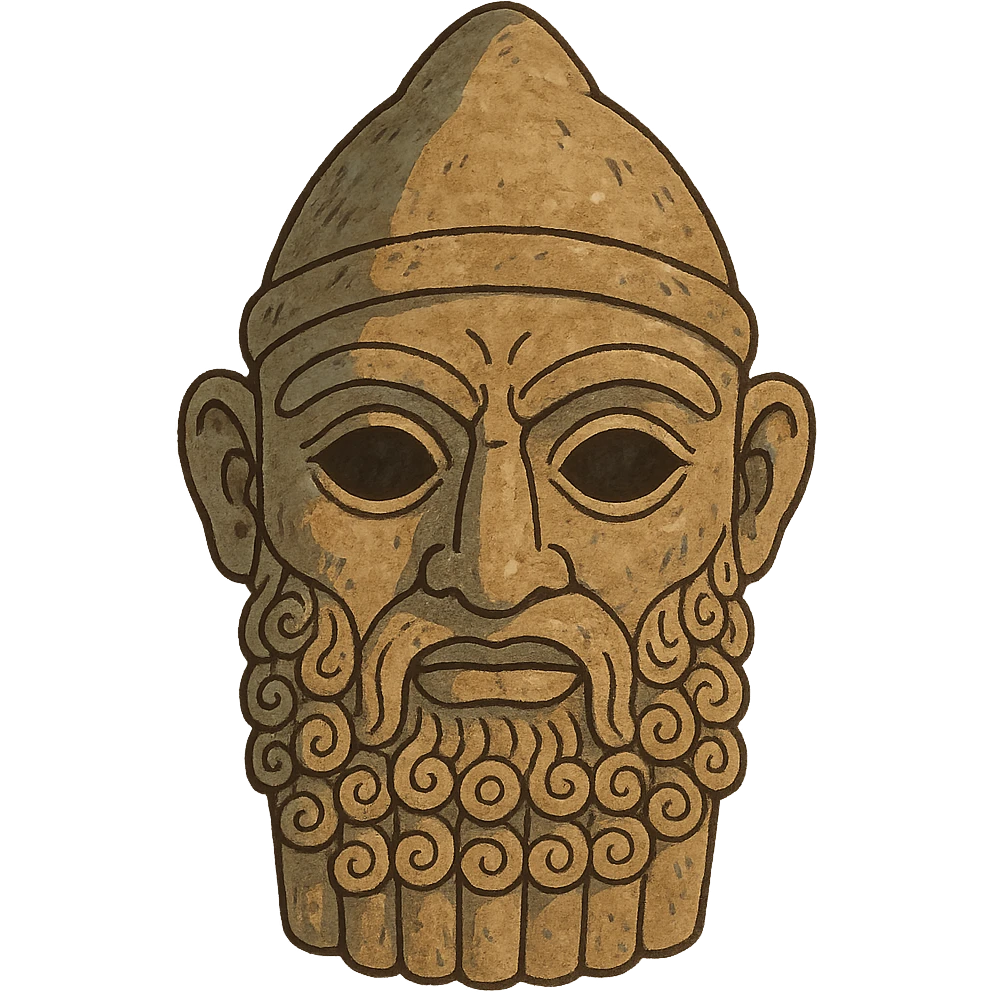Anunnaki mask emoji