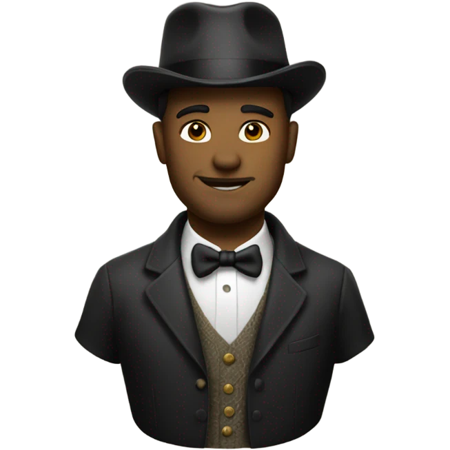 classy gentleman  emoji