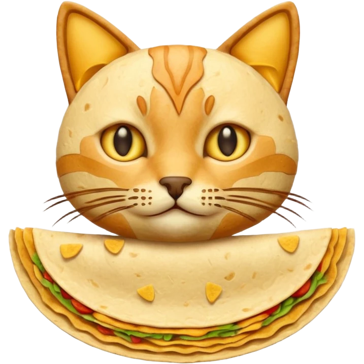 Tortilla cat emoji