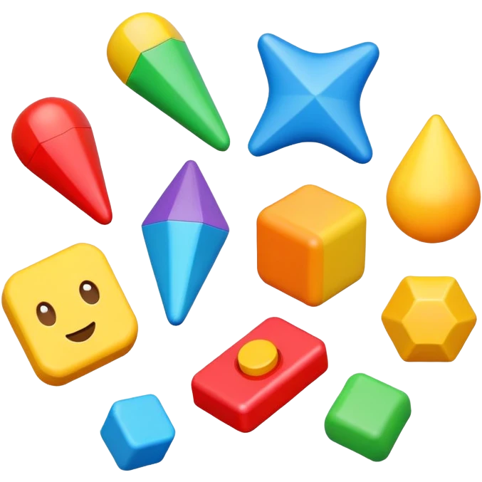 High resolution of toys emoji