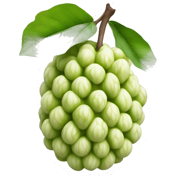  custard apple emoji