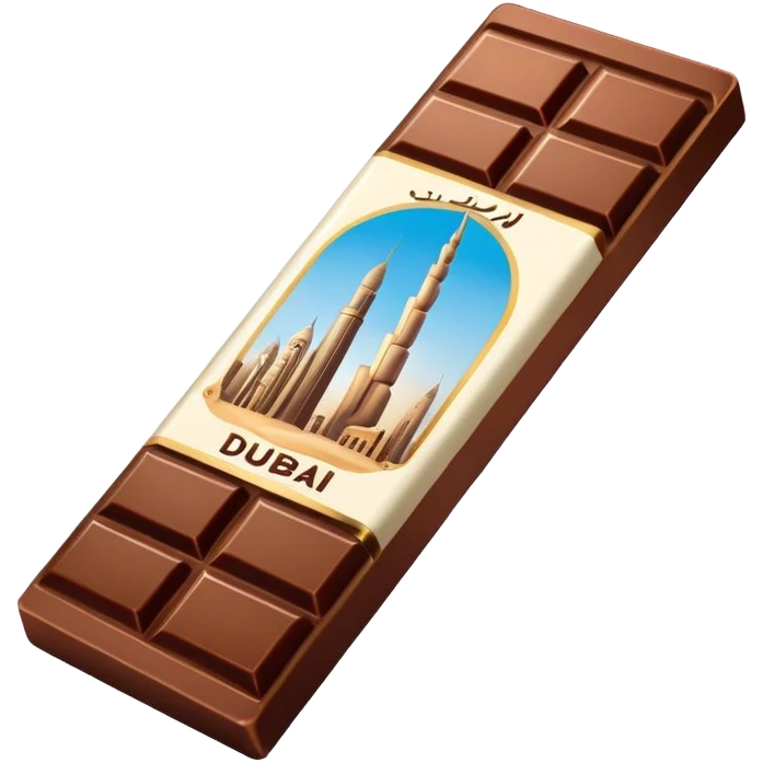Dubai chocolate  emoji