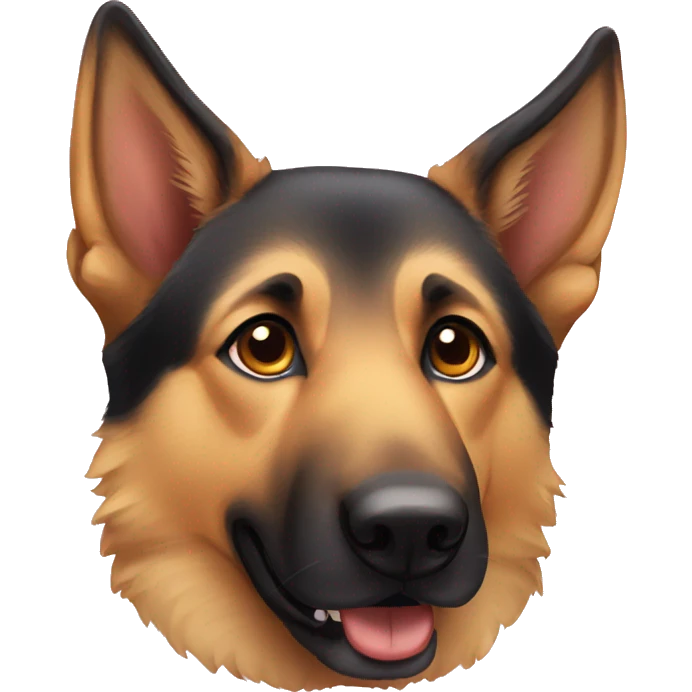 German shepherd  emoji