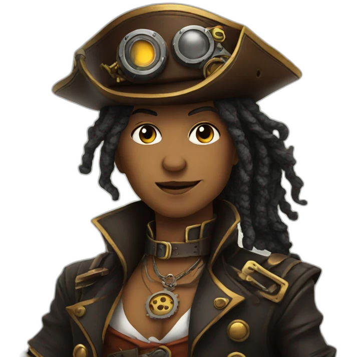 Steampunk Pirate emoji