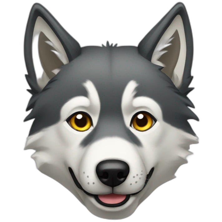 Wolfdog emoji
