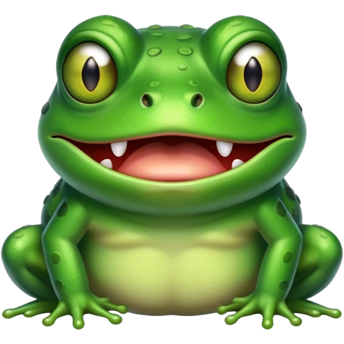 angry frog emoji