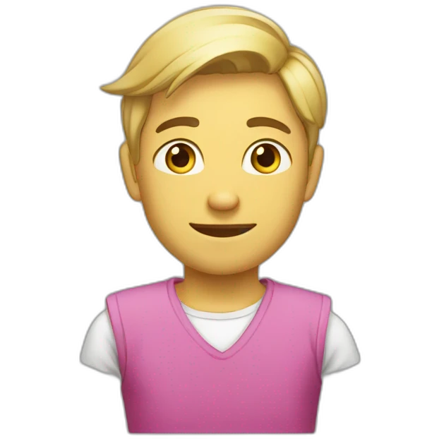Уточка на полянке с цветами emoji