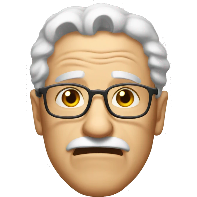 Old fart emoji
