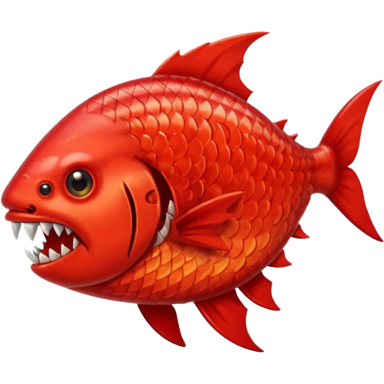 Piranha emoji