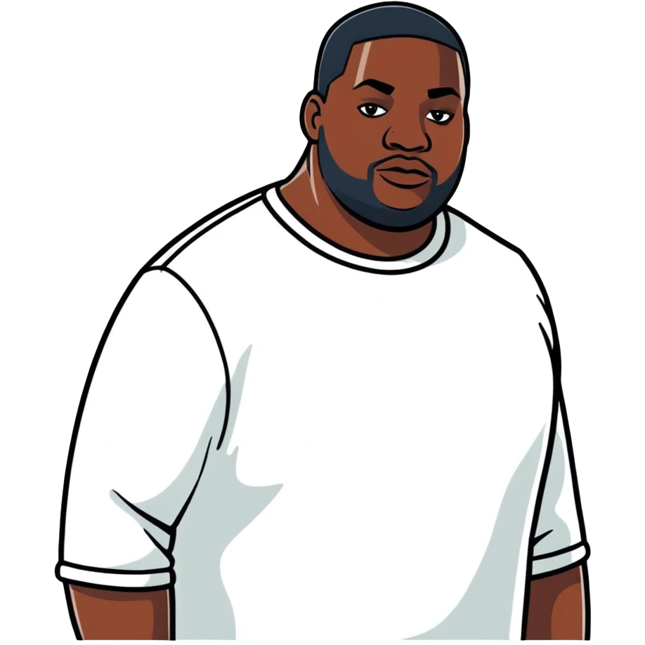 big black man emoji